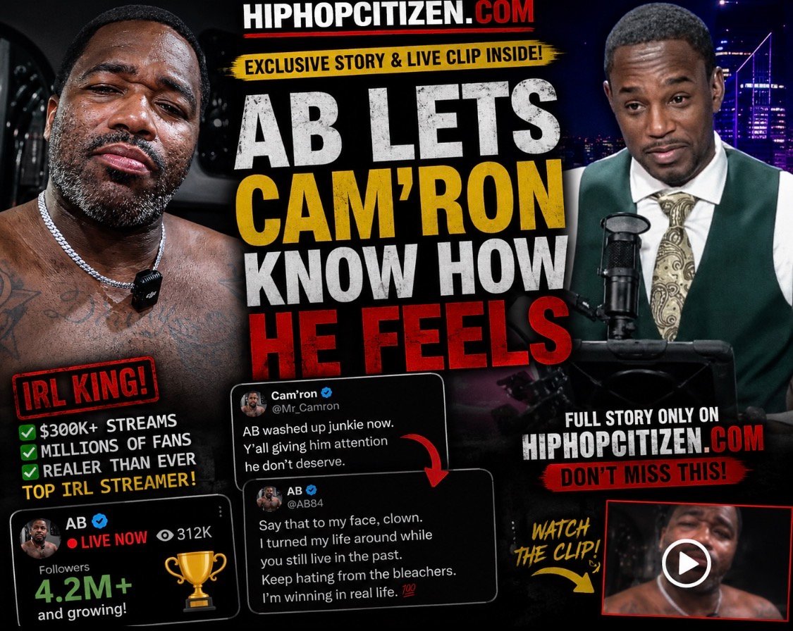 AB Lets Cam'ron Know How He Feels